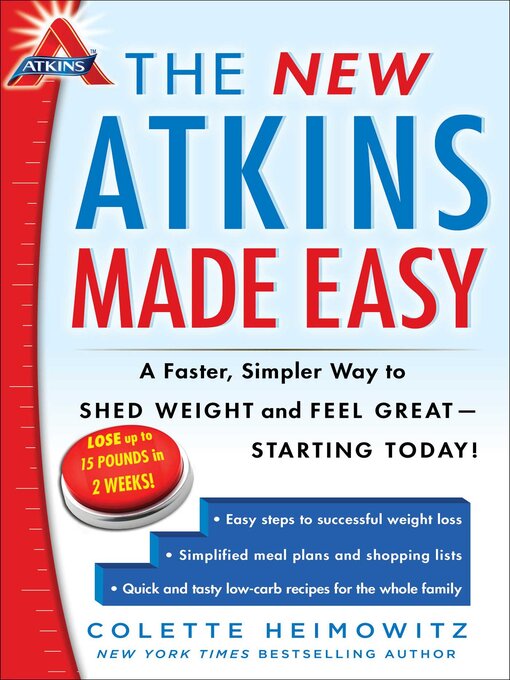 Title details for The New Atkins Made Easy by Colette Heimowitz - Wait list